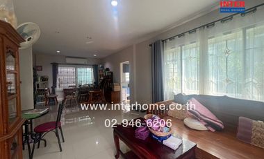 2-storey detached house, 51.8 sq.w., The City Village, Bang Yai, Song Phi Nong Alley, Kanchanaphisek Road, Thanon Rattanathibet, Bang Yai, Nonthaburi