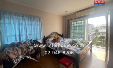 2-storey detached house, 51.8 sq.w., The City Village, Bang Yai, Song Phi Nong Alley, Kanchanaphisek Road, Thanon Rattanathibet, Bang Yai, Nonthaburi