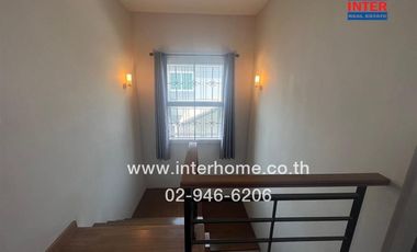 2-storey detached house, 51.8 sq.w., The City Village, Bang Yai, Song Phi Nong Alley, Kanchanaphisek Road, Thanon Rattanathibet, Bang Yai, Nonthaburi