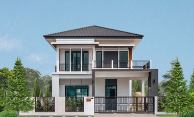 Self-built housing estate in a village project, no flooding, good location, feel the warmth