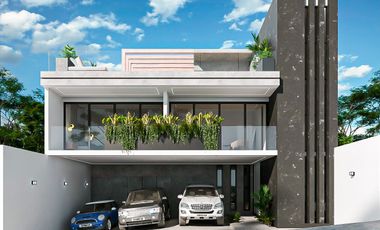 Venta de Residencia En Bosque Real, 4 Recámaras, Jardin Y Roof Garden Preventa