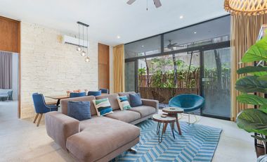 Departamento de 3 Recamaras en Venta en Manor Tulum - Aldea Zama