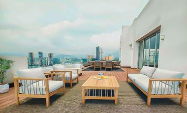 Penthouse De Lujo En Venta En Isola Bosque Real, Nuevo, 3 Recámaras, 150 M² De Terraza