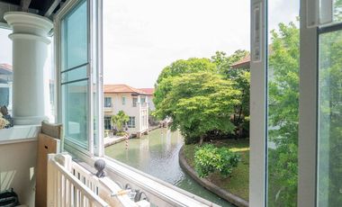 House for Sale at Grand Canal Donmuang - Waterfront Curve View in International Community! House for Sale: Grand Canal Donmuang