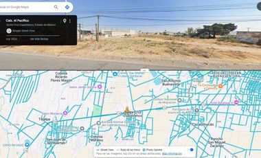 Terreno en Renta en Calzada del Pacifico Zinancantepec Santa Maria Cuauhtenco