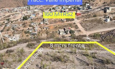REMATO TERRENO Valle Imperial en Tijuana