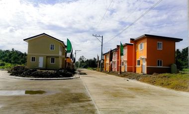 FOR SALE 2 BEDROOM TOWNHOUSE TYPE ARRIELLE HOUSE MODEL READY TO OCCUPY  IN CAMELLA TORIL IN BATO