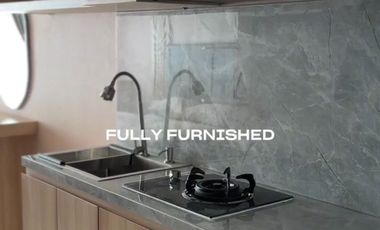 Jual Apartemen Mewah Surabaya Kyo Society 1 / 2 BR Full Furnish Baru