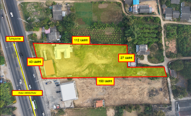 Proven Opportunity! Earn 1 Million THB Monthly!    For Sale! Developed Land with a Home Café   Located on Phetkasem Road, Tha Yang, Phetchaburi. Perfe