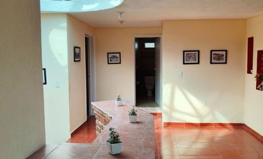 Casa Sola amueblada,  en RENTA a 200 mts del Centro de Tepotzotlán
