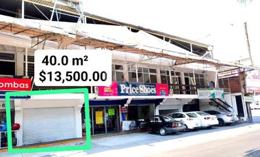 Local Comercial de 40 m² en $13,500 Mxn + Iva Sobre La Av Plan de Ayala