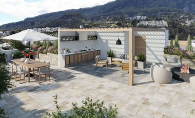 301 Cumbayá. Miravalle. Departamentos con patio y balcón. Departamento 3 Dormitorios 167,50 m  más balcón