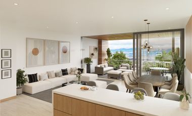 201 Cumbayá. Miravalle. Departamentos con patio y balcón. Departamento 3 Dormitorios 167,50 m  más balcón 25,80 m