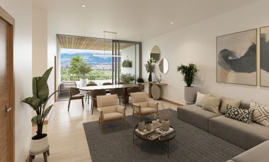 201 Cumbayá. Miravalle. Departamentos con patio y balcón. Departamento 3 Dormitorios 167,50 m  más balcón 25,80 m