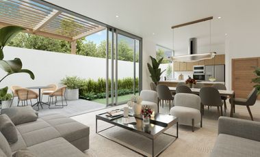 201 Cumbayá. Miravalle. Departamentos con patio y balcón. Departamento 3 Dormitorios 167,50 m  más balcón 25,80 m