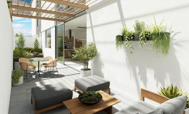 201 Cumbayá. Miravalle. Departamentos con patio y balcón. Departamento 3 Dormitorios 167,50 m  más balcón 25,80 m