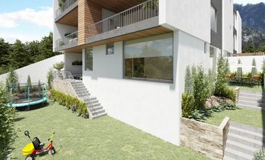 201 Cumbayá. Miravalle. Departamentos con patio y balcón. Departamento 3 Dormitorios 167,50 m  más balcón 25,80 m