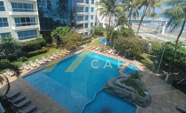 DEPARTAMENTO AMUEBLADO EN RENTA  A UNOS METROS DEL MAR