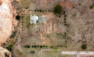 OFERTA DE TERRENO CON CONSTRUCCIÓN PARA CABAÑA