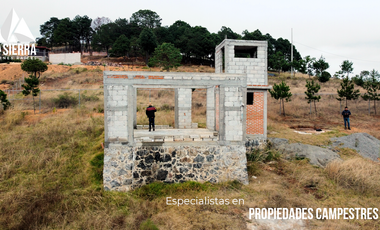 OFERTA DE TERRENO CON CONSTRUCCIÓN PARA CABAÑA