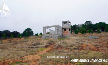 OFERTA DE TERRENO CON CONSTRUCCIÓN PARA CABAÑA
