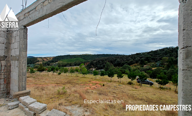 OFERTA DE TERRENO CON CONSTRUCCIÓN PARA CABAÑA