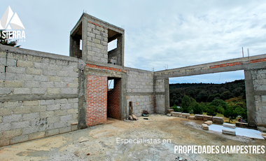 OFERTA DE TERRENO CON CONSTRUCCIÓN PARA CABAÑA
