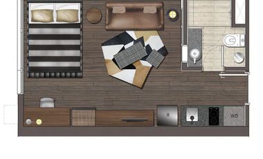 REPRICED Rush Sale: The Rise Makati – 1BR Condo 1 Bedroom Unit in Makati The Rise