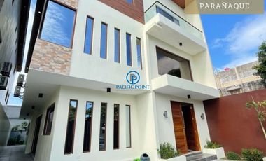 Three Storey House & Lot For Lease in Multinational Village Parañaque