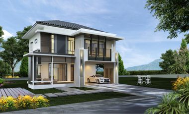 Housing project in Chiang Mai, good location house