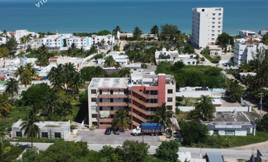 Departamento en venta a dos calles de playa Chicxulub