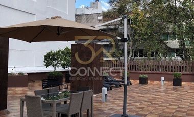 Departamento en Renta o Venta de PH en Polanco 3R/3.5B/3E - Amueblado - 200 m2