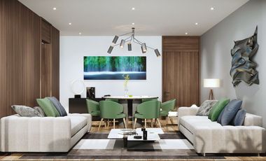 Venta de Departamentos en Bosque Real Reserva junto a la Universidad Panamericana, 2 y 3 recámaras, Preventa