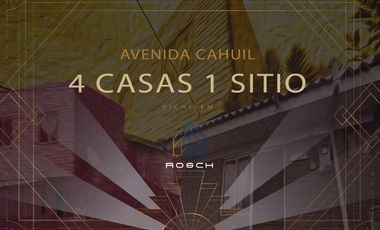 Terreno con 4 Casas Construidas - excelente ubicación
