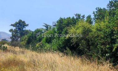 Leon Propiedades vende parcela con 2 casas en sector Cuyuncavi alto, Curacaví.