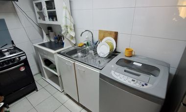 Vendo departamento soleado 3 dormitorios , 1 baño , Torres Quinta Claude