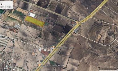 CERCA AUTOPISTA MEXICO- PACHUCA SAN PEDRO HUAQUILPAN TERRENO 3.9 HA. EN VENTA