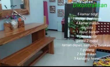 Rumah 5 Kamar Tidur di Panglima Sudirman Gresik Kota