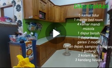 Rumah 5 Kamar Tidur di Panglima Sudirman Gresik Kota