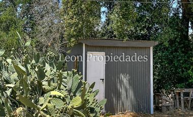 Leon Propiedades vende parcela con casa en sector Hornitos, Curacaví.