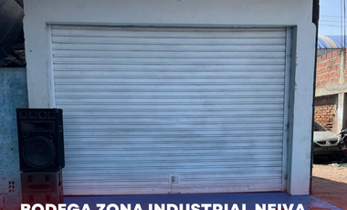 SE ARRIENDA BODEGA ZONA INDUSTRIAL NEIVA (HUI-COL)