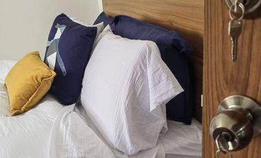 Mini estudio con baño privado en co-living en zona sur