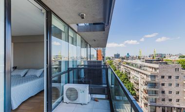 DEPARTAMENTO 2 AMBIENTES CON BALCON Y COCHERA - PUERTO MADERO