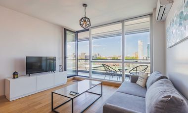DEPARTAMENTO 2 AMBIENTES CON BALCON Y COCHERA - PUERTO MADERO