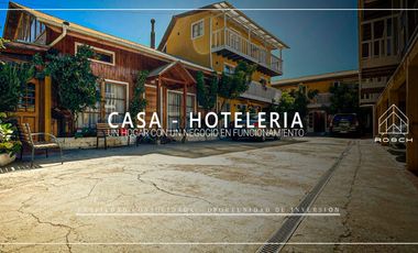 Casa con brazo hotelero 19 dormitorios