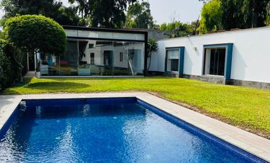 Linda Casa De Campo En Fundo Paso Chico Con Instalaciones Y Acabados De Lujo