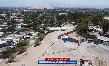 AMPLIO TERRENO EN VENTA - RESIDENCIAL LA ANGOSTURA (ICA)