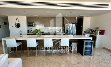 ESPECTACULAR DEPARTAMENTO AMUEBLADO EN RENTA EN ALLURE PUERTO CANCÚN