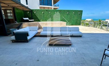 ESPECTACULAR DEPARTAMENTO AMUEBLADO EN RENTA EN ALLURE PUERTO CANCÚN