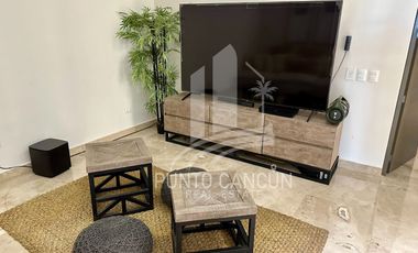 ESPECTACULAR DEPARTAMENTO AMUEBLADO EN RENTA EN ALLURE PUERTO CANCÚN